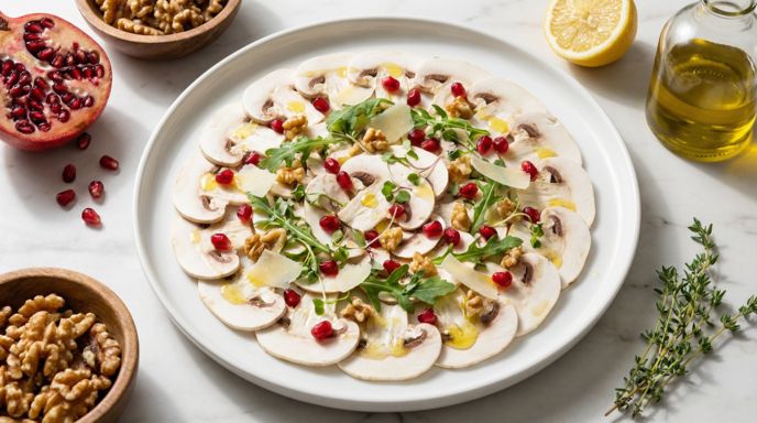 Carpaccio-de-champinones-receta-facil-y-elegante