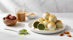 Snack-de-matcha-la-receta-saludable-que-frena-los-antojos-entre-horas
